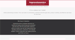 Desktop Screenshot of impressionomics.com